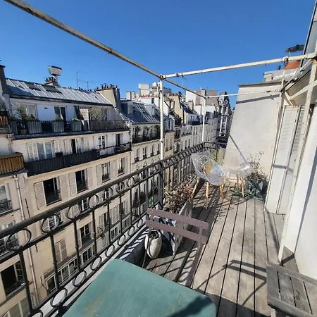 With Terrace - Montorgueil Appartamento Parigi